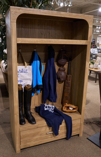 Dovander Hall Tree with Storage Bench - Discount Furniture World (Burlington,NC)