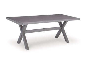 Half Moon Beach Outdoor Dining Table - Discount Furniture World (Burlington,NC)