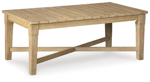 Carter Hall Outdoor Coffee Table - Discount Furniture World (Burlington,NC)