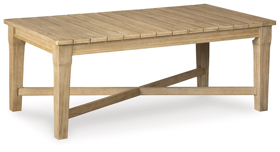 Carter Hall Outdoor Coffee Table - Discount Furniture World (Burlington,NC)