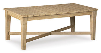 Carter Hall Outdoor Coffee Table - Discount Furniture World (Burlington,NC)