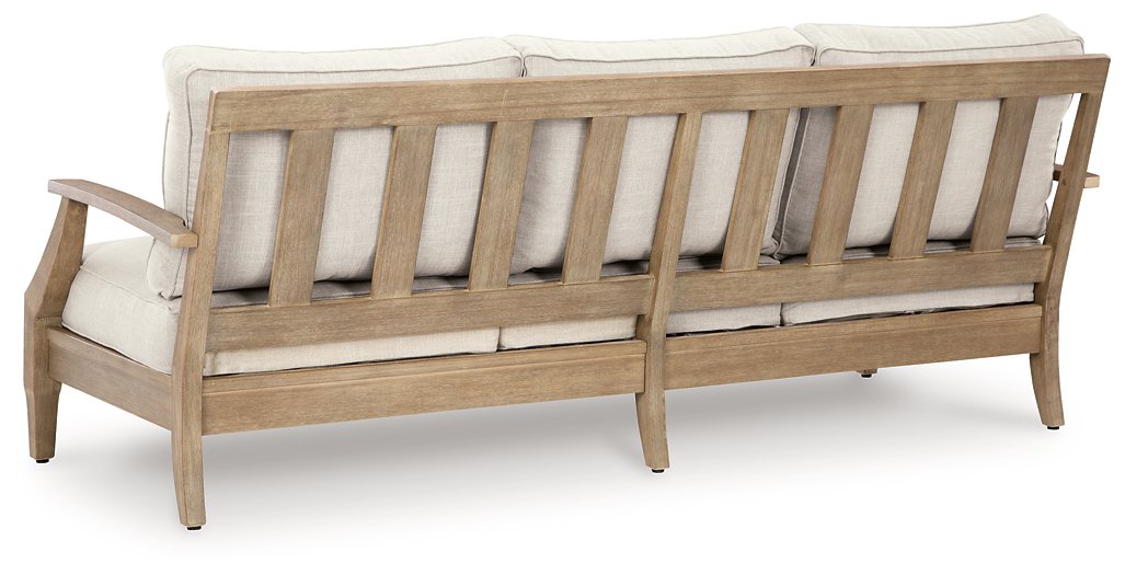 Carter Hall Outdoor Sofa with Cushion - Discount Furniture World (Burlington,NC)