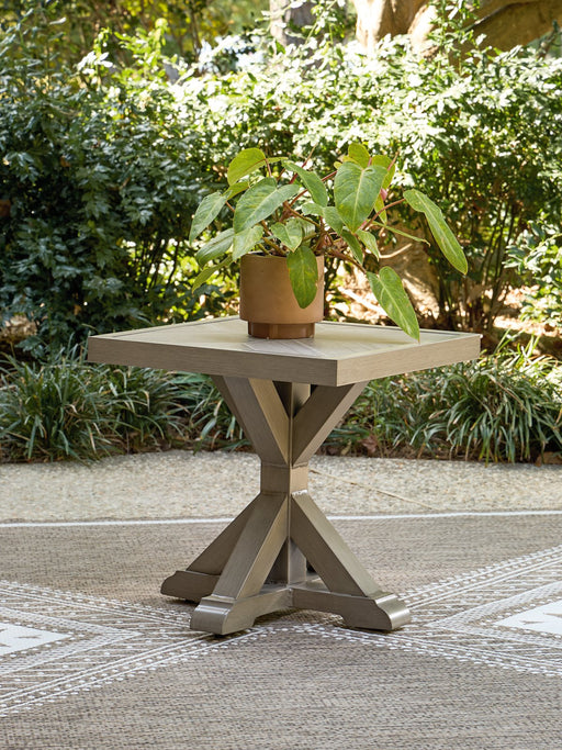Laguna Heights Outdoor End Table - Discount Furniture World (Burlington,NC)