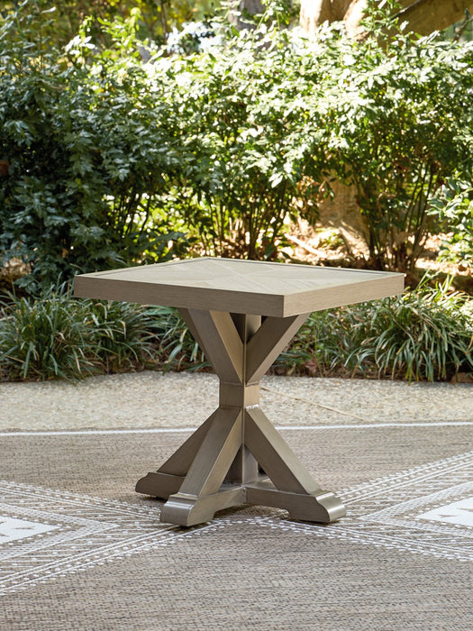 Laguna Heights Outdoor End Table - Discount Furniture World (Burlington,NC)