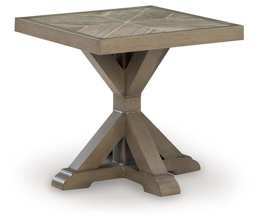Laguna Heights Outdoor End Table - Discount Furniture World (Burlington,NC)
