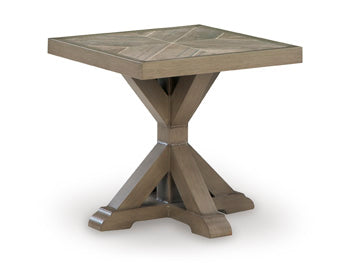 Laguna Heights Outdoor End Table - Discount Furniture World (Burlington,NC)