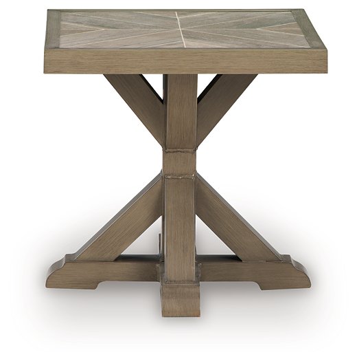 Laguna Heights Outdoor End Table - Discount Furniture World (Burlington,NC)