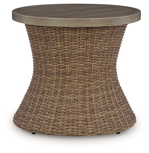 Laguna Heights Outdoor End Table - Discount Furniture World (Burlington,NC)