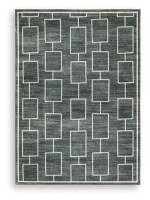Elderland Washable 5' x 7' Area Rug - Discount Furniture World (Burlington,NC)