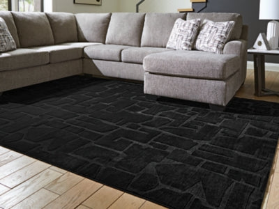 Gibbswell Washable 8' x 10' Area Rug - Discount Furniture World (Burlington,NC)