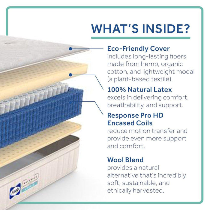Sealy® Naturals™ Hybrid Mattress