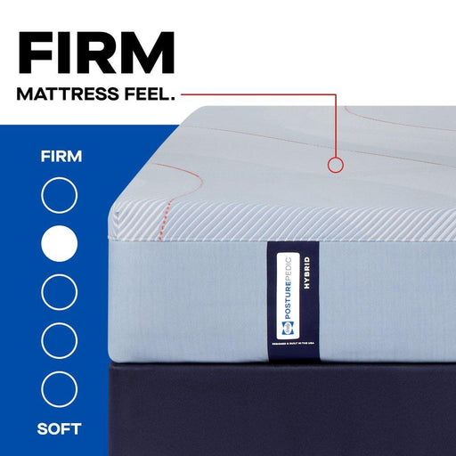 Orlando Hybrid Mattress - Discount Furniture World (Burlington,NC)
