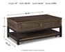 Johurst Coffee Table with Lift Top - Discount Furniture World (Burlington,NC)