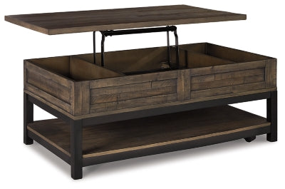 Johurst Coffee Table with Lift Top - Discount Furniture World (Burlington,NC)