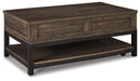 Johurst Coffee Table with Lift Top - Discount Furniture World (Burlington,NC)
