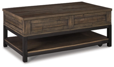 Johurst Coffee Table with Lift Top - Discount Furniture World (Burlington,NC)