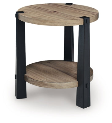 Ridgester End Table - Discount Furniture World (Burlington,NC)