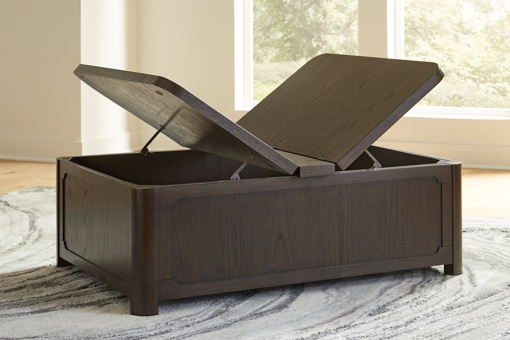 Breckington Coffee Table With Storage - Discount Furniture World (Burlington,NC)