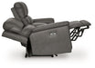 Bleckley Power Reclining Loveseat with Console - Discount Furniture World (Burlington,NC)