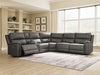 Bleckley Power Reclining Sectional - Discount Furniture World (Burlington,NC)
