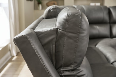 Bleckley Power Reclining Sectional - Discount Furniture World (Burlington,NC)
