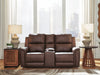 Bleckley Power Reclining Loveseat with Console - Discount Furniture World (Burlington,NC)
