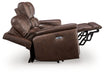 Bleckley Power Reclining Loveseat with Console - Discount Furniture World (Burlington,NC)