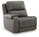5Z - Pittson Power Reclining Sectional - Discount Furniture World (Burlington,NC)