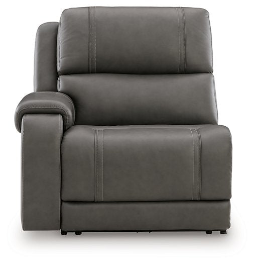 5Z - Pittson Power Sectional Reclining Sofa - Discount Furniture World (Burlington,NC)