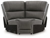 5Z - Pittson Power Reclining Sectional - Discount Furniture World (Burlington,NC)