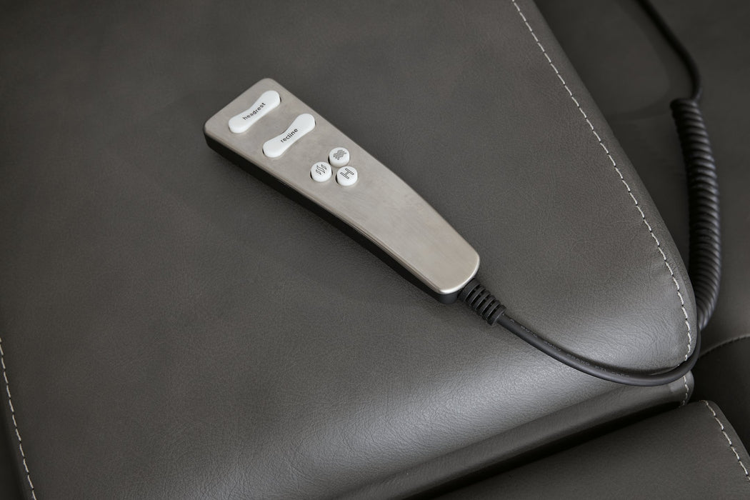 5Z - Pittson Power Reclining Sectional - Discount Furniture World (Burlington,NC)