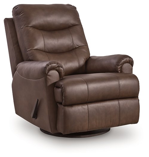 Flynwood Swivel Glider Recliner - Discount Furniture World (Burlington,NC)