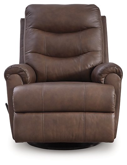 Flynwood Swivel Glider Recliner - Discount Furniture World (Burlington,NC)