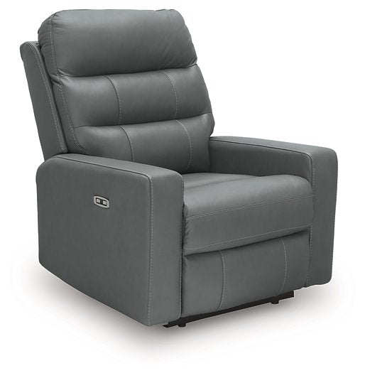 Pennacle Pier Power Recliner - Discount Furniture World (Burlington,NC)