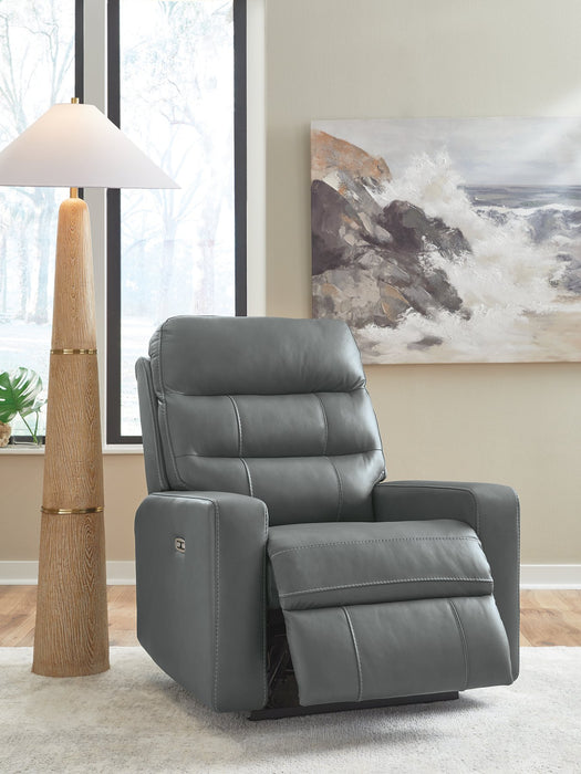 Pennacle Pier Power Recliner - Discount Furniture World (Burlington,NC)