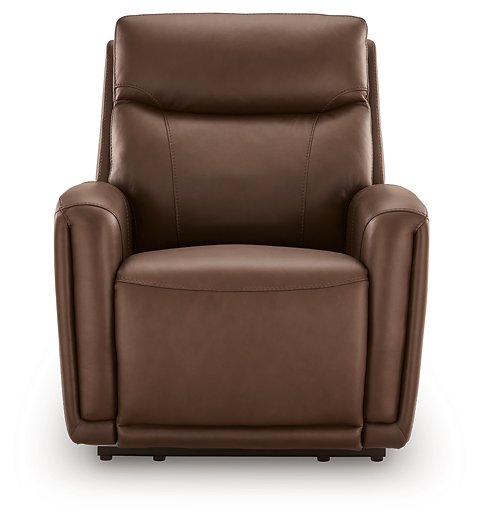 Pincara Power AutoGlide Recliner - Discount Furniture World (Burlington,NC)