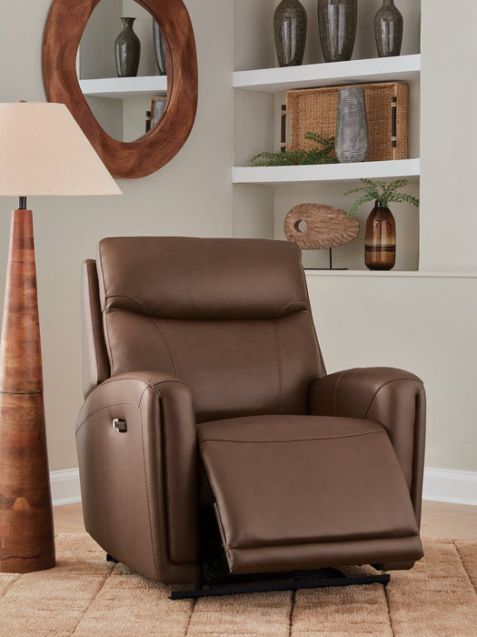 Pincara Power AutoGlide Recliner - Discount Furniture World (Burlington,NC)