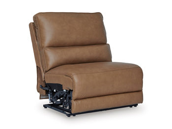 DeepWakes Power Reclining Sectional with Chaise - Discount Furniture World (Burlington,NC)