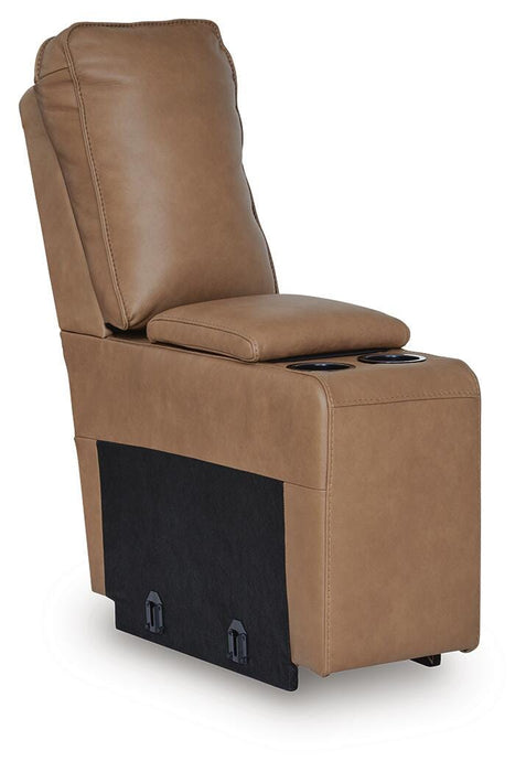 DeepWakes Power Reclining Sectional with Chaise - Discount Furniture World (Burlington,NC)