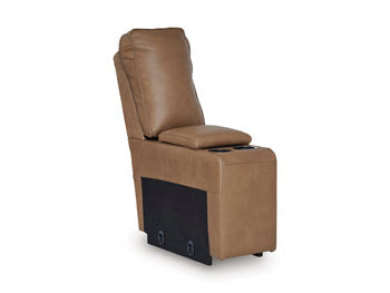 DeepWakes Power Reclining Sectional with Chaise - Discount Furniture World (Burlington,NC)