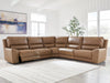 DeepWakes Power Reclining Sectional - Discount Furniture World (Burlington,NC)