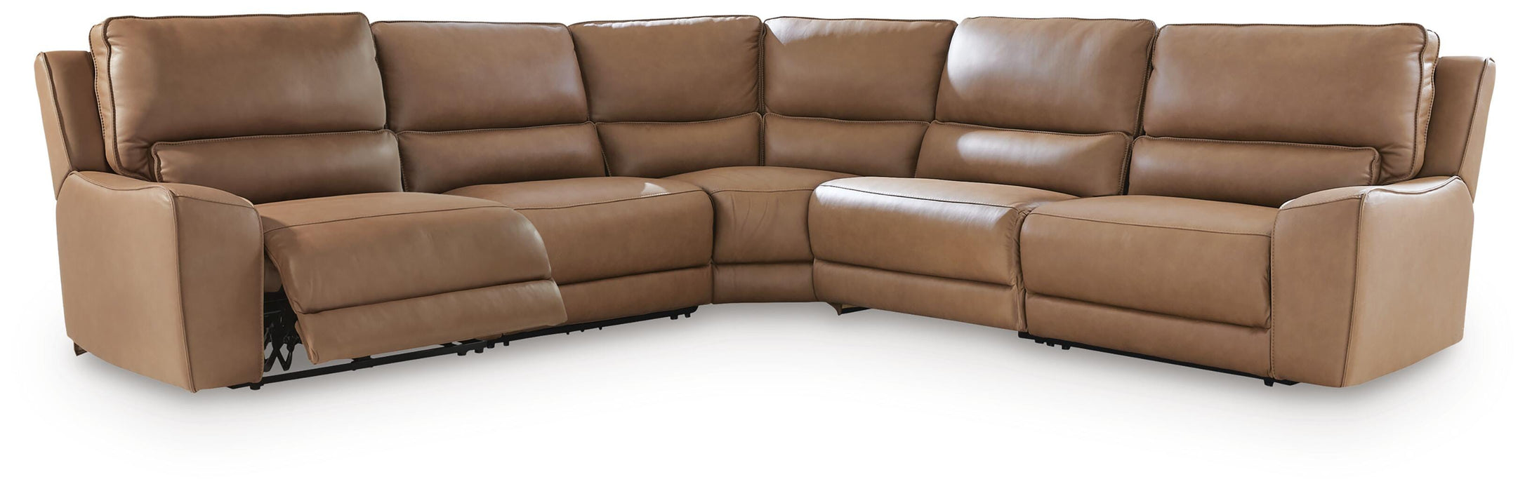DeepWakes Power Reclining Sectional - Discount Furniture World (Burlington,NC)