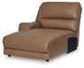 DeepWakes Power Reclining Sectional with Chaise - Discount Furniture World (Burlington,NC)