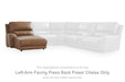 DeepWakes Power Reclining Sectional with Chaise - Discount Furniture World (Burlington,NC)