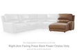 DeepWakes Power Reclining Sectional with Chaise - Discount Furniture World (Burlington,NC)