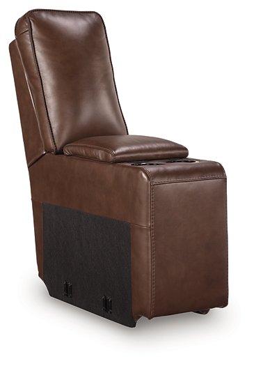 DeepWakes Power Reclining Sectional with Chaise - Discount Furniture World (Burlington,NC)