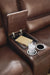 DeepWakes Reclining Sectional with Storage Console - Discount Furniture World (Burlington,NC)