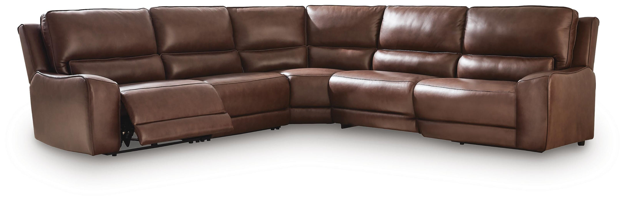 DeepWakes Power Reclining Sectional - Discount Furniture World (Burlington,NC)