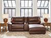DeepWakes Power Reclining Sectional with Chaise - Discount Furniture World (Burlington,NC)