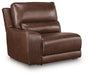 DeepWakes Power Reclining Sectional with Chaise - Discount Furniture World (Burlington,NC)